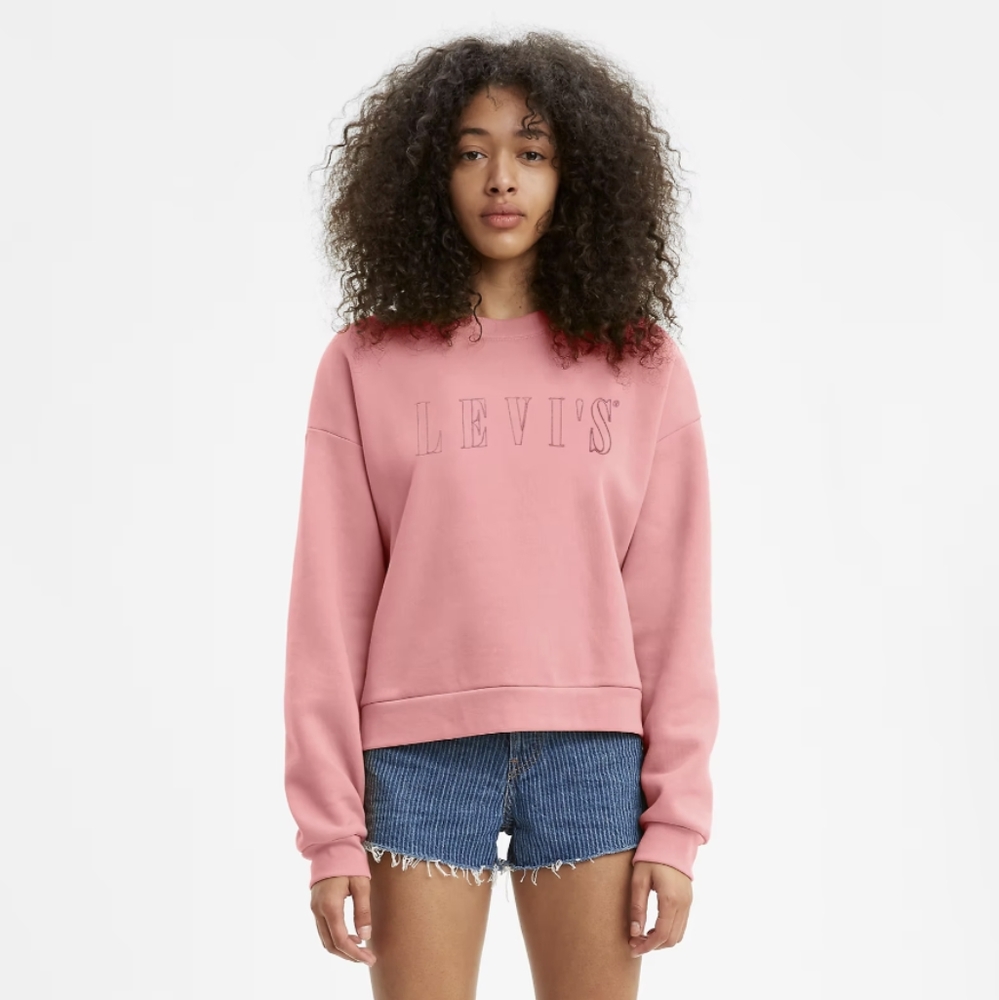 Levi's Diana Pink Crewneck Sweatshirt